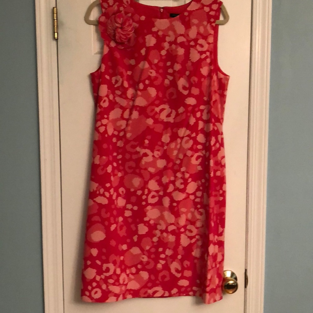 Ann Taylor Vibrant Pink Dress